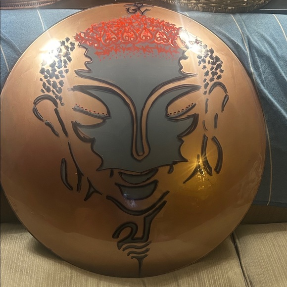 Copper Buddha Wall Art Decor